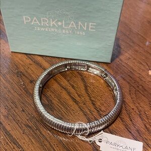 New w/ tags and box Park Lane Embraceable Silver Bangle Bracelet